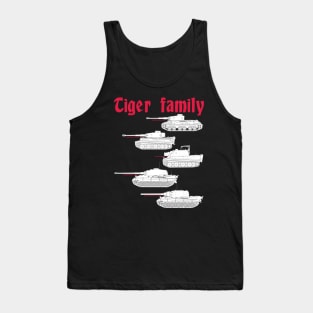 A tank lover will appreciate it! Tiger family Tank Top